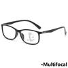 Trendy Progressive Multifocal Reading Glasses Anti-blue Light Hyperopia Eyewear for Men Women Retro Fashion Presbyopic Glasses