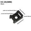 100Pcs Cable Tie Saddle Type Plastic Mount Base Wire Holder Fixing Seat Charging Data Line Winder Nylon HC-0~ HC-7,HC-1S~HC~2S