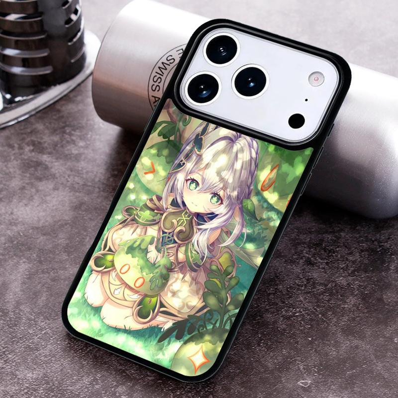 

Cute Nahida Phone Case For iPhone 17 16 15 14 13 12 11 Pro Max Plus 17Air Soft Silicone Cover iPhone 13 Pro Max