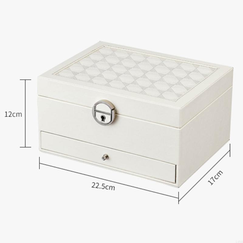  Large Capacity Jewelry Storage Box Multi Layer for Jewelry Necklace Earring Bracelets Rings Pendants Storage Packaging