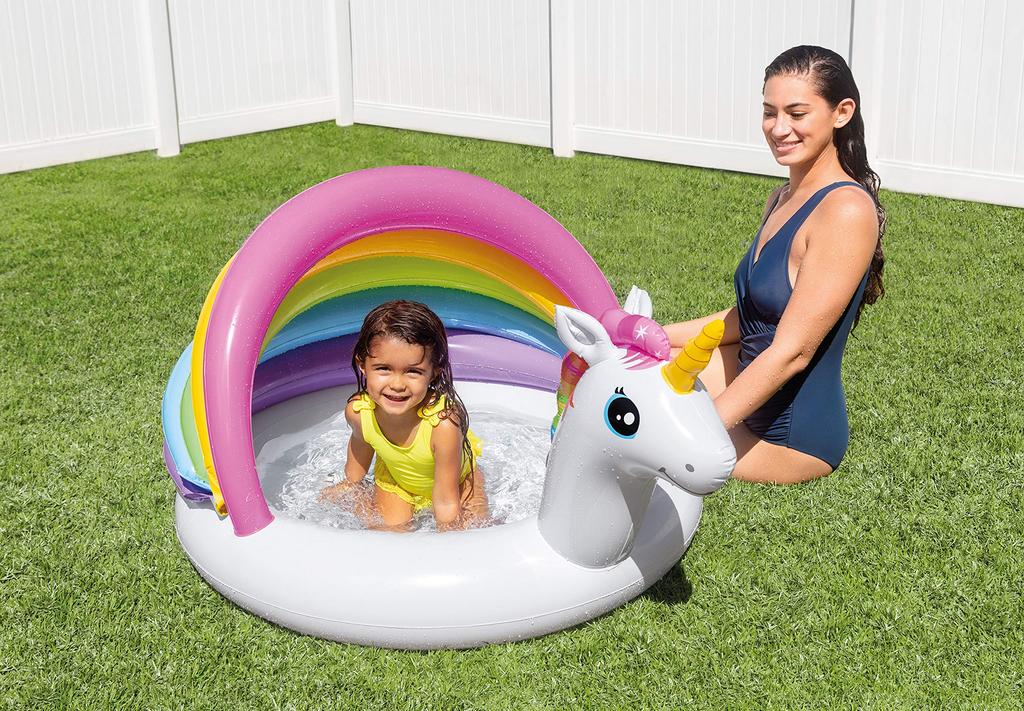 Intex Unicorn Baby Pool, 50" x 40" x 27", Ages 1-3