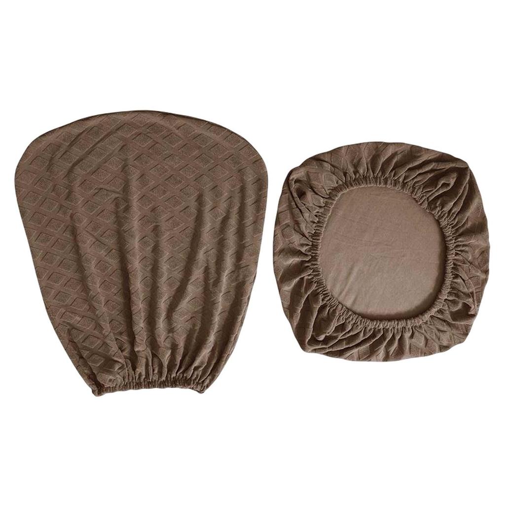 Split Office Chair Cover Waterproof Dustproof Removable Elastic Stretch Chair Slipcovers Washable Oilproof Computer Chair Cover