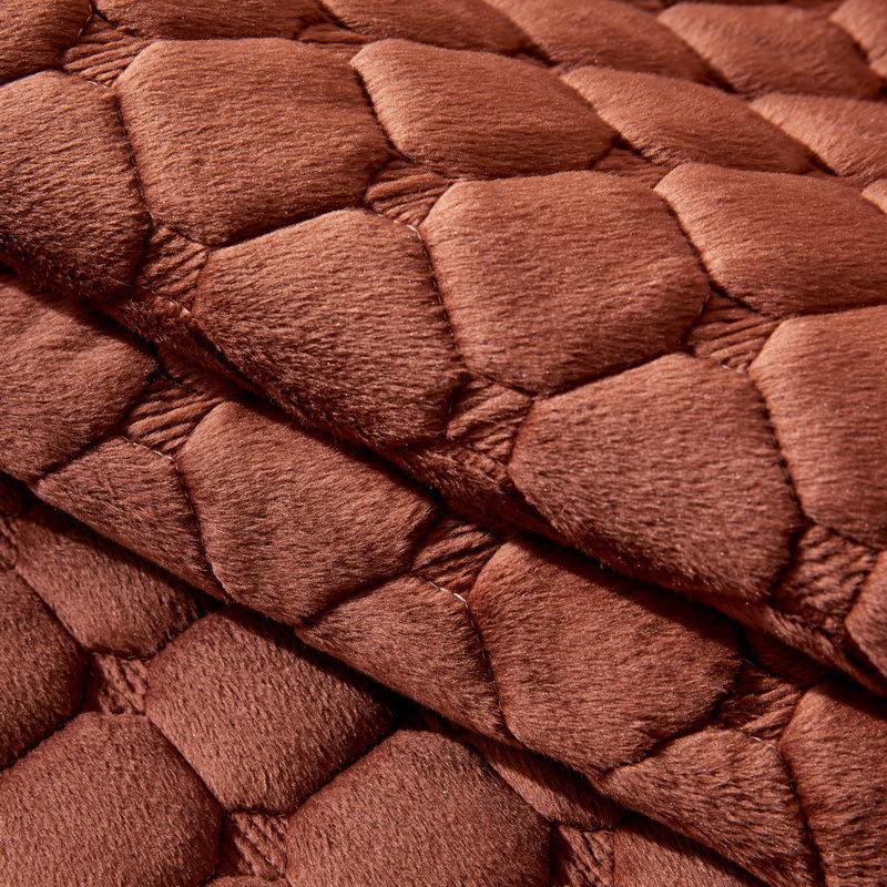 Four Seasons Universal Plush Sofa Cushion Plush Leather Non-Slip Thickened Cushion Simple Modern All-Inclusive Sofa Towel Slipcover