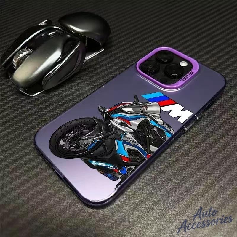 For Bmw M Power Logo M2 M4 M5 M6 Car Phone Case For IPhone 17 Pro Max 16 15 14 Pro Max 13 11 X Xs Xr 8 7Plus Phone Shell Sticker mkhr65
