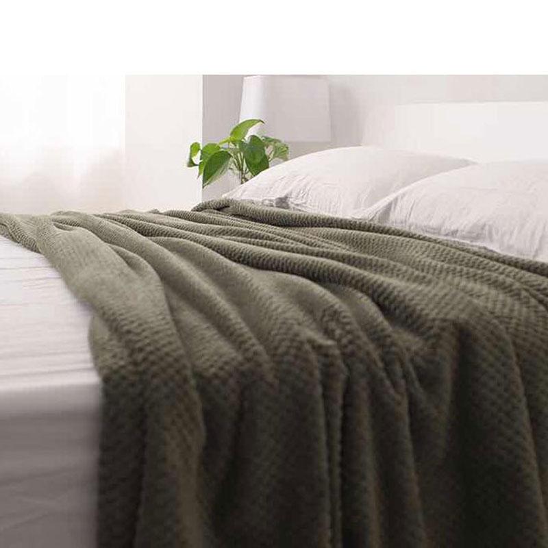 Flannel Blanket Thickened Coral Fleece Soft Blanket Plush, Fluffy, Warm, Cozy – Perfect for Bed, Sofa