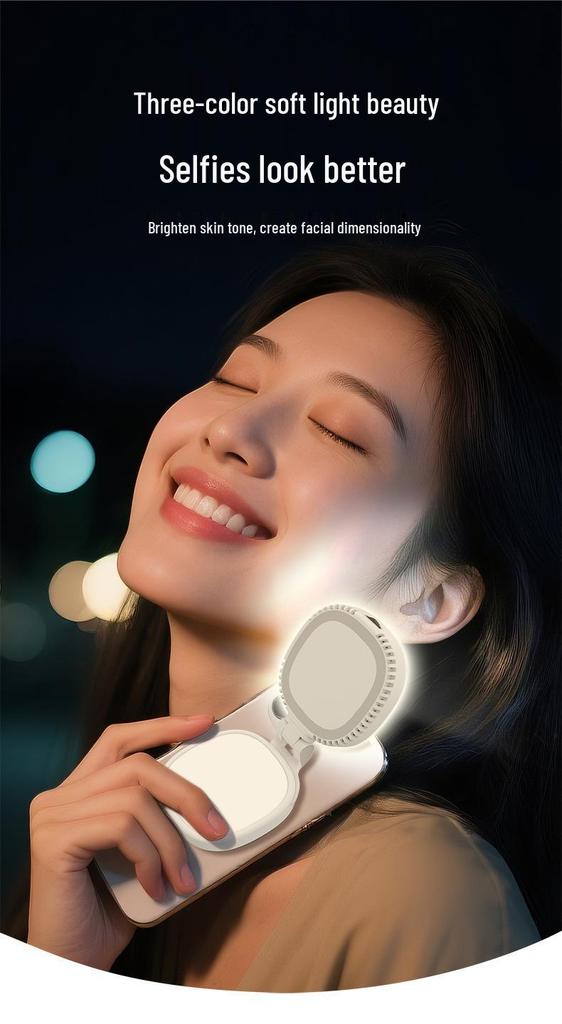 K10 Portable Magnetic Fill Light for Mobile Photography and Live Streaming