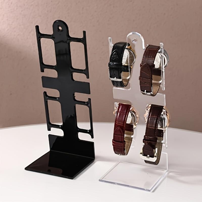 Sieraden Display Stand Acryl Horloge Display Stand Horloge Organizer Huis Winkel Horloge Armbanden Oorbellen Opbergrek Cadeau