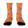 Warm 67 Meme Crew Long Socks Cartoon Creativity Stockings 67 Meme Ice Cream Socks  For Men Women