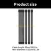B03C PC 18AWG Power Extension Cable Set, SoftBraiding, 1x24Pin, 1x8Pin CPU, 2x8Pin PCIe with Combs for Easy Management, 30cm