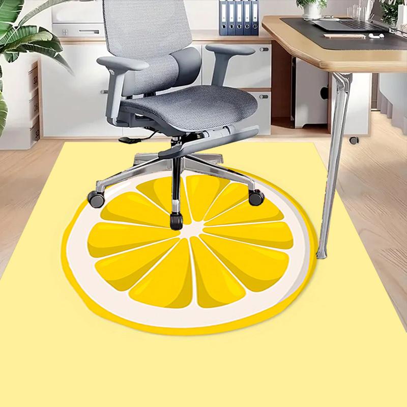 1PC lemon Extra Large Non Slip Floor carpet, Office, family, Studio   Large Area Rug Indoor Rugs, Bold Statement Piece
