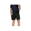 HOKA One One FW25 Glide Series 7 Inch Two In One Solid Color Elastic Waist Three Quarter Casual Shorts Men Shorts 1176972-BLK
