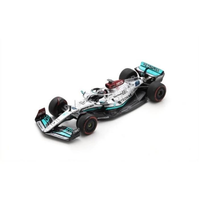 Miniatures montées - Mercedes 2022 Russel 1/43 Spark