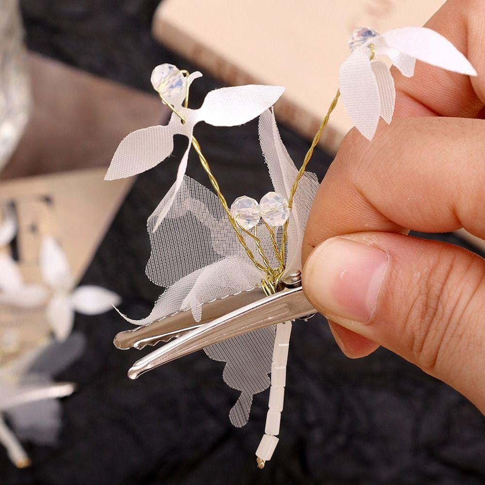 Pince Latérale Cristal Papillon Pince à Cheveux Accessoires Cheveux Chouchous Cheveux Femmes