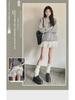 Ballet-Style White Lace A-Line Short Skirt for Women - Spring/Summer 2025 Collection.