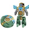 Spinner Transforming Robot Toy for Kids Simulation Function Shockproof Finger Spin Rotating Mechanical Deformation Robot Toy for