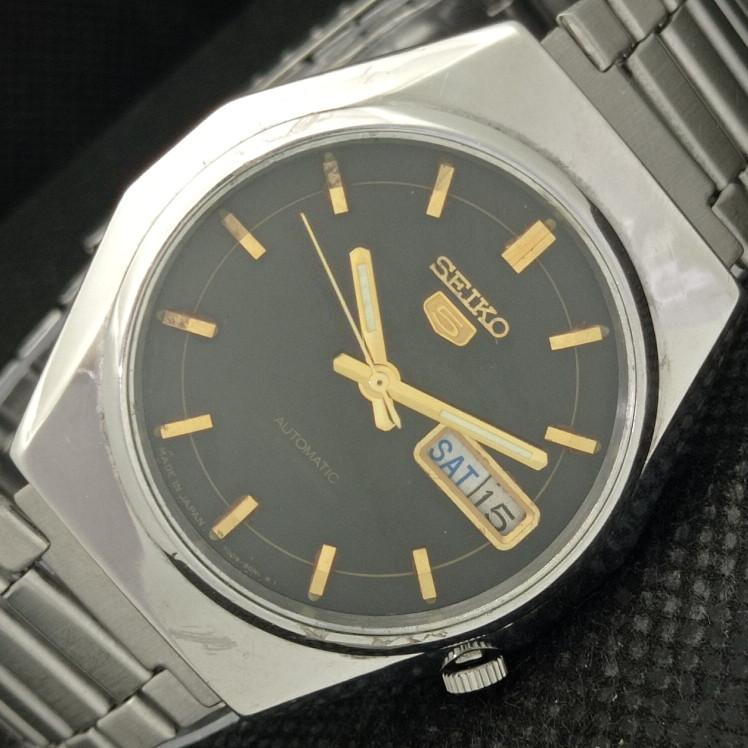 

Б/У винтажные мужские часы SEIKO 5 AUTO 7019A из Японии с оригинальным циферблатом 596a-a319310-9 SKU596a-a319310