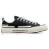 Converse Chuck 70 Hacked Heel Comfortable Daily Wear-resistant Lightweight Low-top Canvas Shoes Unisex Black