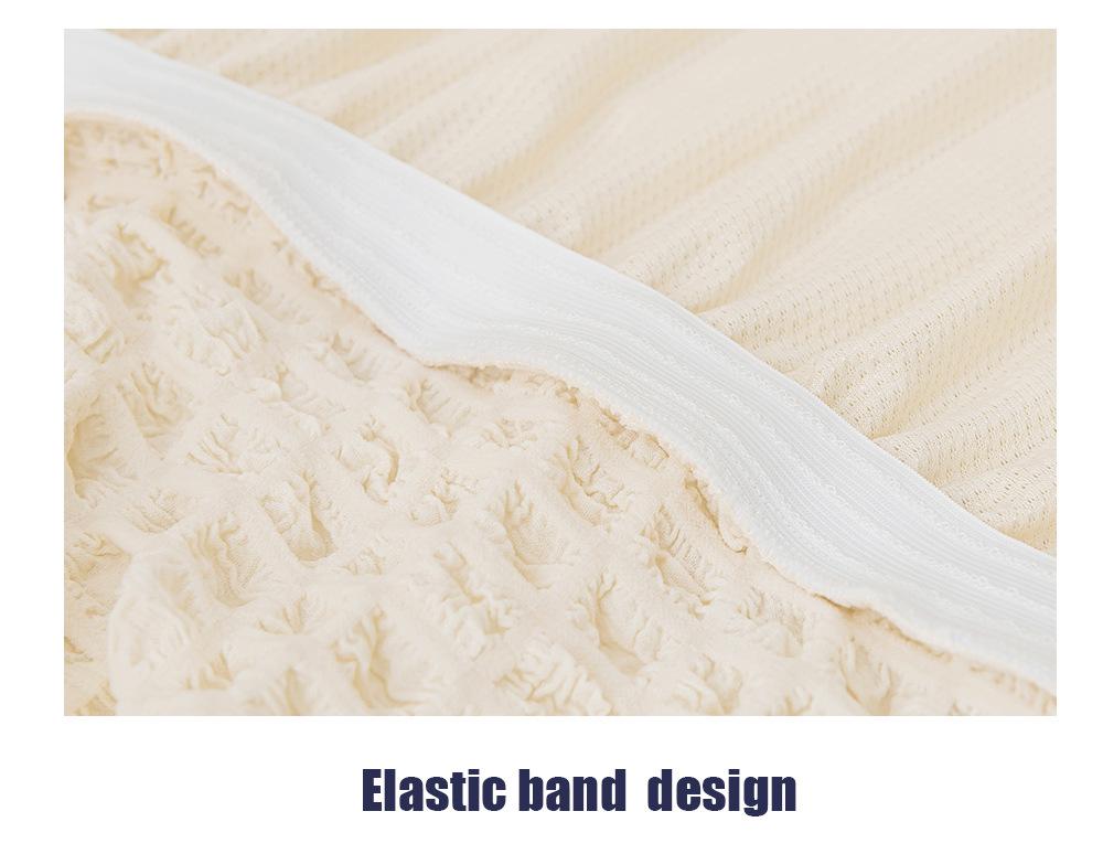 Cross-border Bubble Gauze Lace Sofa Cover: Thick, Non-slip, Dustproof for All Seasons