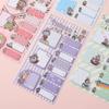 220 Sheets Labubu Sticky Notes Set Kawaii Self-Adhesive Memo Strips Stationery