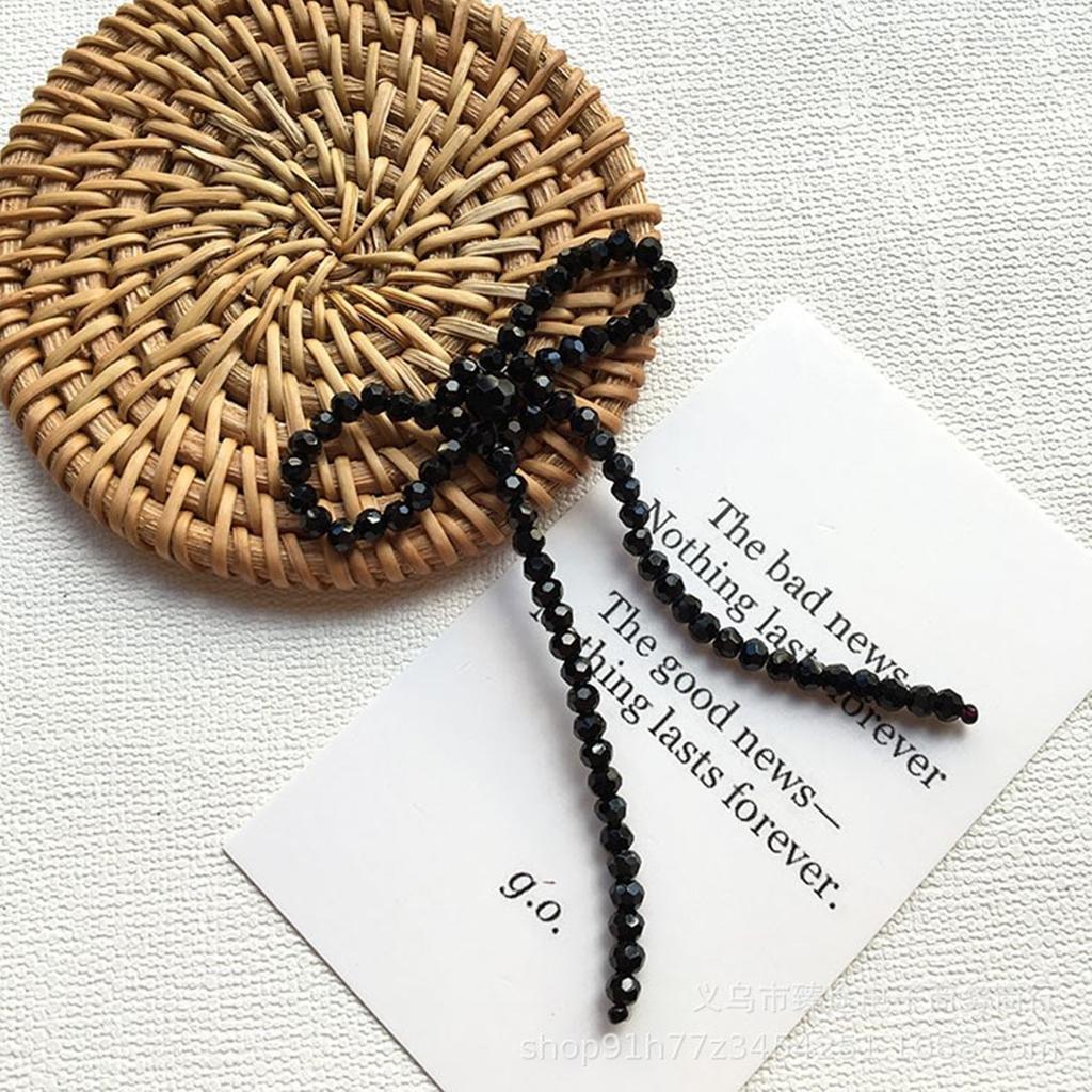 Bowknot Jewelry Components Bowknot Pendant DIY Glass Bead Bowknot DIY Jewelry Accessories Perfect for Making Jewelry