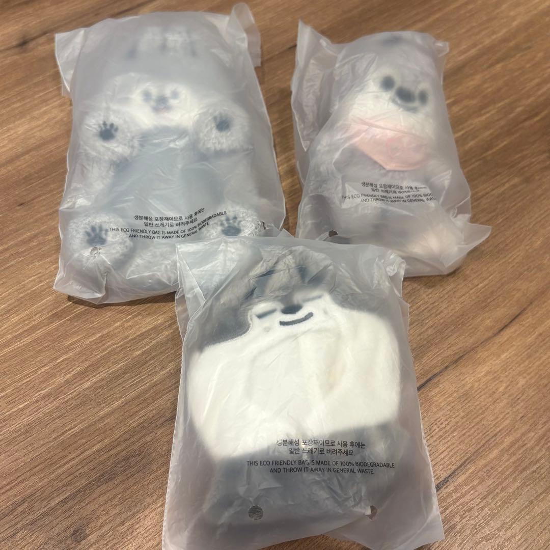 

[USED] Stray Kids Bang Chan Fanmeeting Plush Toy Reel Holder