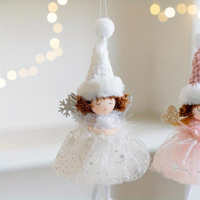 2025 Navidad Christmas Angel Dolls Xmas Tree Pendant Ornaments 2025 New Year Gifts Christmas Decoration for Home Natal Noel Deco