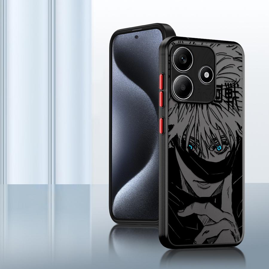 Japanese Cool Anime Funda Back Phone Cover Case for Xiaomi Redmi Note 14 A4 10 13C 12 9S 13 Pro Plus 14C 11