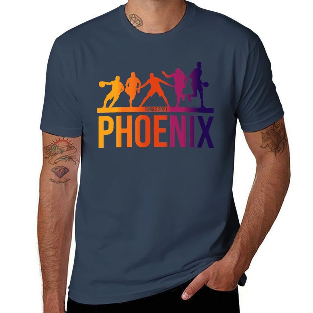 Phoenix Starting 5 Lineup Tshirt Holiday Simple Tee Shirt
