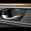 4pcs Carbon Fiber Interior Door Handle Bowl Cover Trim Fit for Honda CR-V CRV 2017 2018