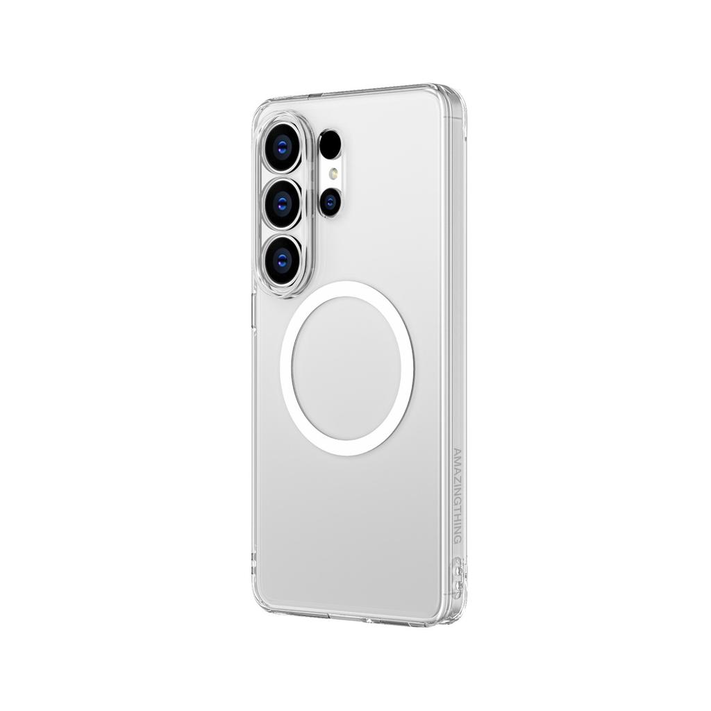 Etui Pokrowiec Na Samsung Galaxy S26 Ultra Minimal Mag Lens Case - Przezroczysty