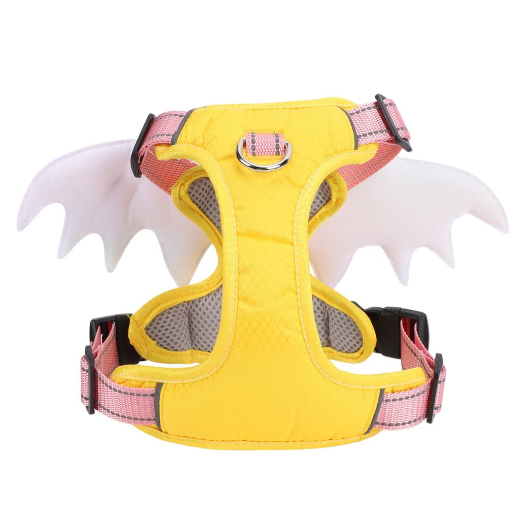 Wings Pet Harnesses Escape Proof Soft Safe Adjustable Kitten Puppy Harness for Outdoor Travel Walking
