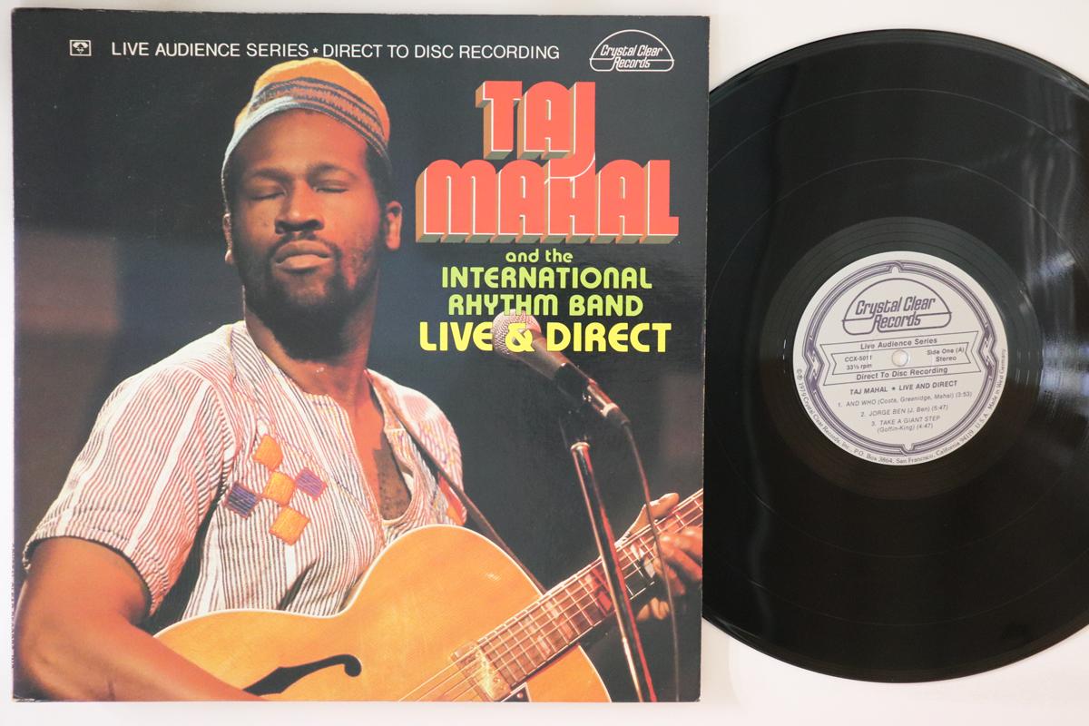

LP Record TAJ MAHAL Live Direct CCX5011 CRYSTAL CLEAR 1979 US Rock Used