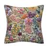Flower Pattern Pillow Covers 3D Embroidered Throw Pillow Covers New Cushion Covers  Home Decor