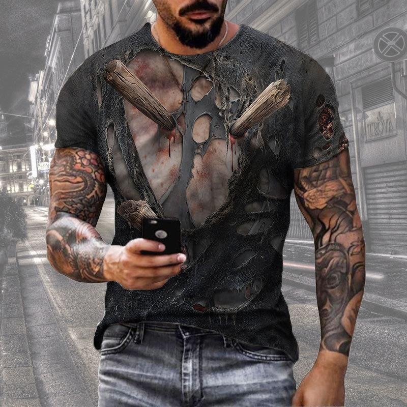 Men T-Shirt Women Tees 3D Print Short Sleeve Comfortable Sportwear T Shirts