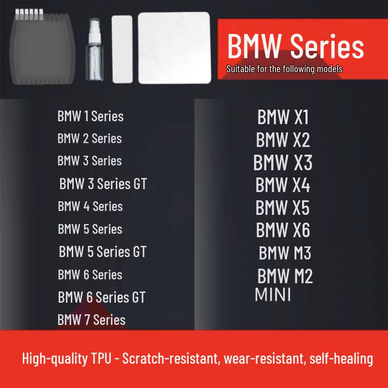Car Door Handle Anti-Scratch Protection Film - TPU Wrist Sticker