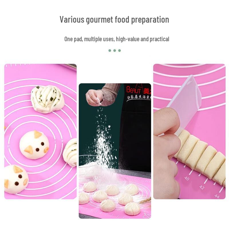 Meizhikou Thickened Silicone Kneading Mat Set