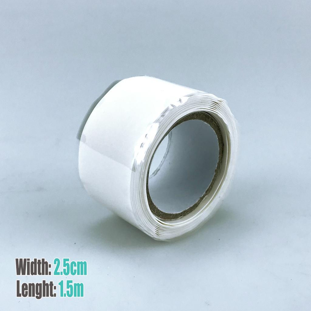 1.5/ Multipurpose Silicone Tape Plumbing Rubber Tape for Water Pipe Sealing High Voltage Insulation