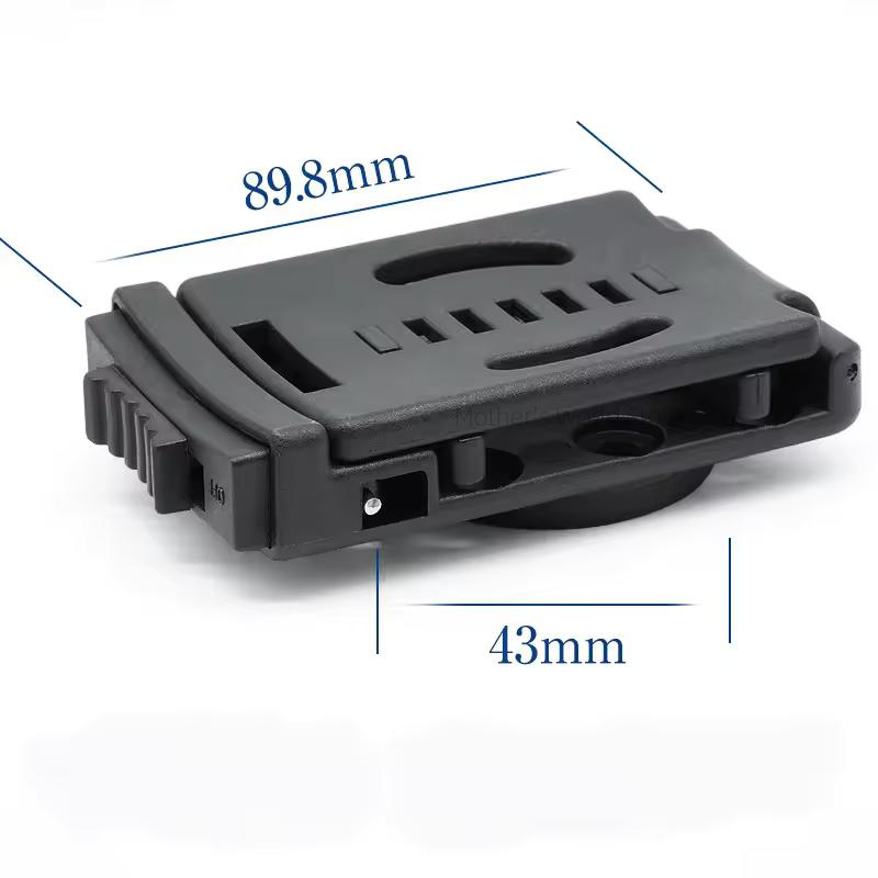 New Black Magnetic Belt Buckle Adjustable Portable Rubber Wrap Magnetic Suction Cup Suction Screw Hardware Hand Tool Accessories