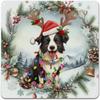 Christmas Metal Wall Art for Home Living Room Kitchen Decor