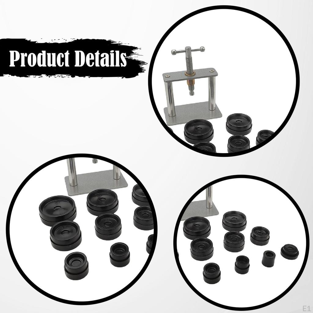 Watch Back Case Closer ,Watch Press Tool Set , Professional for Various Kinds of Watches Repair Kit