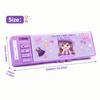 Large Capacity Pencil Case Password Lock Stationery Organizer Durable Pen Box  Kids