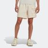 Adidas Shorts de Sport Décontractés Uni Originals Trefoil pour Homme Jaune Blanc HK2741