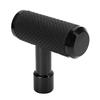 Universal T-Car Shift Gear Knob - Replaces Manual/Auto Gear Shifter (Black)