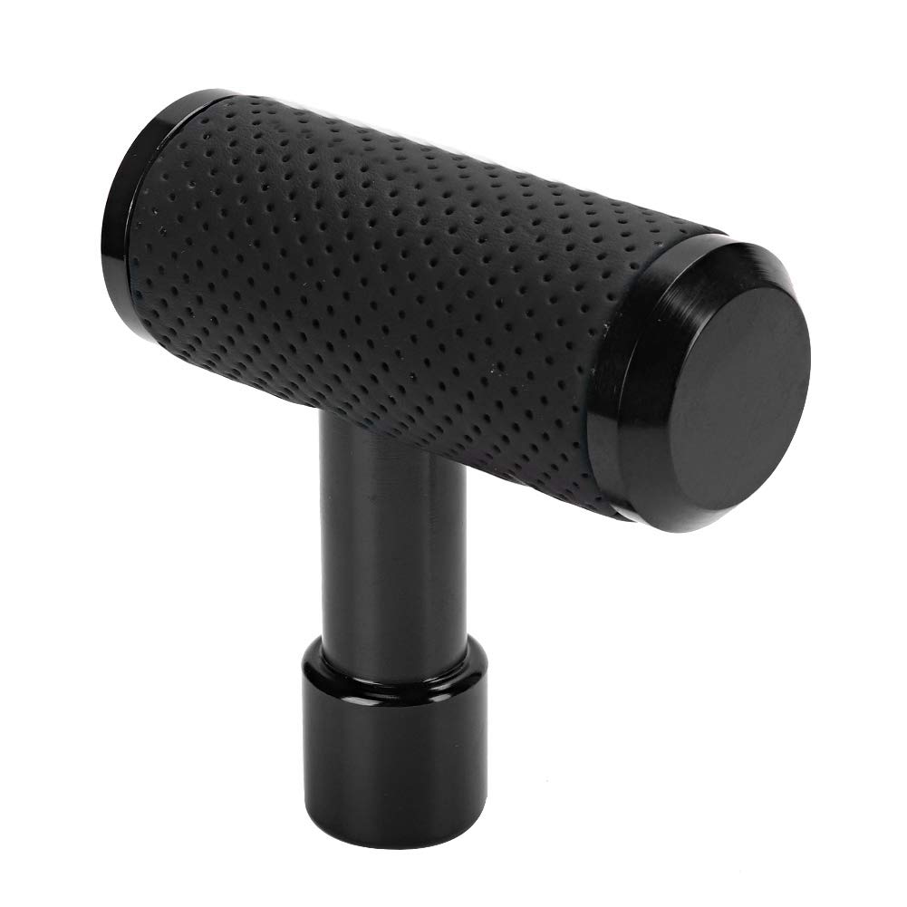 Universal T-Car Shift Gear Knob - Replaces Manual/Auto Gear Shifter (Black)