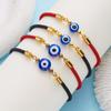 Turkish Style Blue Evil Eye Bracelet For Women Men Lucky Red Rope Handmade Woven Bracelet Friendship Jewelry Gifts