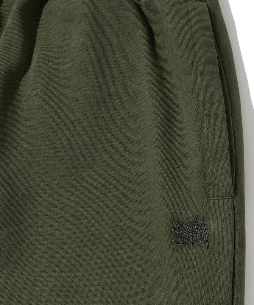 BROWNBREATH Pigment Tag Pants - Khaki