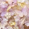 20g/Lotto Perline Miste Foglie Fiori Farfalla Perline Distanziatrici Acriliche per Creazione Gioielli Braccialetti Fai da Te Accessori Forniture
