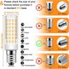 E14 LED Light Bulb, 6W 120V European Light Bulbs Equivalent 60W Incandescent Bulb, Dimmable E14 Base for Cooker Hood Bulbs Turkish lamp Bulb, E14