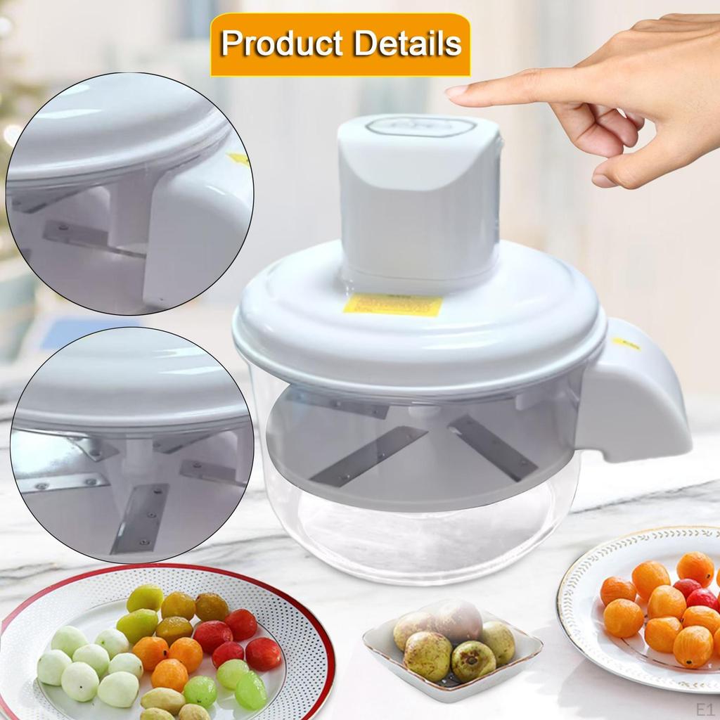 Grape Peeling Machine Accessory Home Kitchen Peeler for Tomato Grapes Cherry white