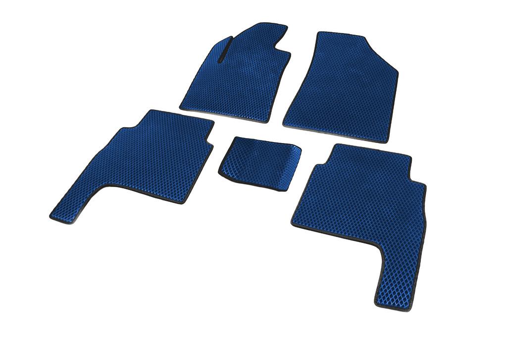 EVA Mats (blue) 2010-2012 for Hyundai Santa Fe 2